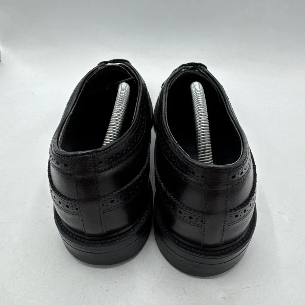 Executive Imperials Wingtip Oxford Dress Shoes Mens 9.5‎ Oxblood Leather Brogue